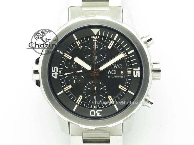 MIROTIME 0117 TravelReady Pilot IW326905 Black Aces M+F 1:1 Best Edition White Dial on Black Rubber Strap MY 7000